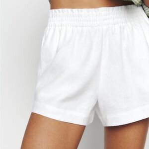 Reformation Mila Linen Shorts. Size XS